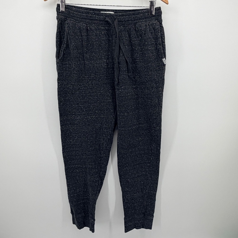 Orvis Joggers Women Medium Gray Marl Sweatpants Elastic Waist Drawstring Tapered